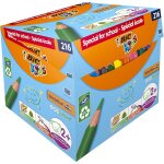 Bic crayon couleur kids evolution triangulaire classpack 216