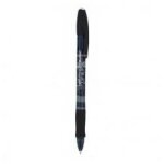 Bic gelocity illusion - roller - noir - encre gel - 0. 7 mm - moyen - r�tractable - pack de 12