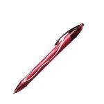Bic gelocity quick dry stylo gel r�tractable 0, 7 mm - rouge