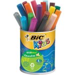 Bic kids feutre visacolor xl ecolutions 18 pices en pot en mtal 1 unit(s)