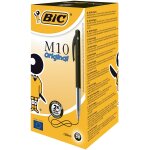 Bic m10 clic - medium stylo - bille r�tractable noir