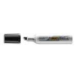 Bic marqueur effaable a sec tableaux blancs corps mtal pointe biseau encre ctone noire velleda 1781 ...