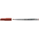 Bic marqueur pour tableaux blancs velleda medium 1741, rouge