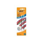Bic pack 2 recharges pour stylo - bille 4 colours smooth s bleu