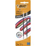 Bic pack 2 recharges pour stylo - bille 4 colours smooth s noir