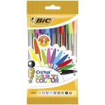 Bic stylo - bille cristal multicolor x10