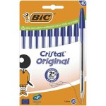 Bic bic stylo  bille cristal original, bote carton de 10, bleu