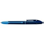 Bic stylo a bille r�tractable 4 colours smooth drop, s