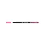 Bic stylo feutre intensity, bagu�e m�tal, pointe ultra fine 0, 4 mm, coloris rose
