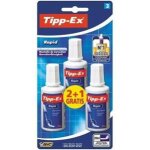 Bic tipp - ex rapid flacons correcteurs 2 + 1 gratuit
