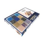 Bracelets a messages black & blue - coffret avec 1 pince brucelle, 3, 5 m de fil nylon, des perles et ... Bracelets a messages black & blue - coffret avec 1 pince brucelle, 3, 5 m de fil nylon, des perles et ...