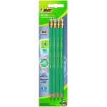 Blister de 4 crayons a papier hb bic evolution 655 hexagonal bout gomme Blister de 4 crayons a papier hb bic evolution 655 hexagonal bout gomme