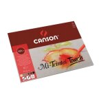 Bloc de 12 feuilles mi - teintes touch a3 335gr - 6 couleurs assorties