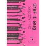 Bloc agraf graf'it - 80 feuilles papier dessin croquis uni - feuilles dtachables - a3 29, 7x42 cm 90g ...