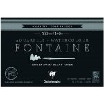 Bloc aquarelle fontaine grain fin - 10x15cm - 300g - clairefontaine