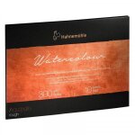 Bloc aquarelle watercolour 300g / m2 grain torchon 10feuilles 30x40cm - hahnem�hle