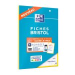 Bloc bristol jaune 2. 0 - format a5 - 30 pages - petits carreaux
