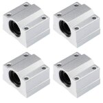 Bloc coulissant d'imprimante a mouvement linaire, roulement a billes scs8uu, douille de 8mm pour anet ...