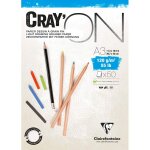 Bloc cray'on a3 - 50 feuilles - 120g - clairefontaine