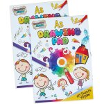 Blocs de dessin pour enfants - papier a dessin - bloc dessin enfant 60 feuilles a3 70 g / m (lot de 2) ...