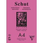 Bloc dessin schut clairefontaine papier petit grain blanc a4 70 feuilles