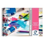 Bloc a dessin spirale pour diff�rents m�diums 30 feuilles a4 300g van gogh