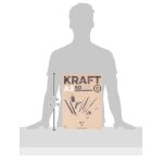 Bloc kraft brun a3 - 50 feuilles - 120g - clairefontaine