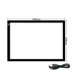 Bloc lumineux de tra�age, bo�te a lumi�re de tableau de copie led de tra�age a4