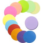 Bloc - notes super adhésives - 600 feuilles, 60 x 60 mm, 12 couleurs, rond, pour bureau, maison, ecole, ... Bloc - notes super adhésives - 600 feuilles, 60 x 60 mm, 12 couleurs, rond, pour bureau, maison, ecole, ...