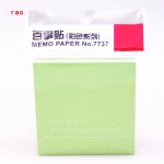 Bloc - notes auto - adhsif, diffrents modles, 100 feuilles de papier auto - adhsif de couleur relle, ...