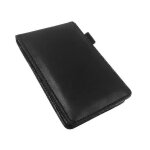 Bloc - notes de haute qualit� - pu noir et papier, 50 feuilles, design compact, ecriture fluide, id�al ...