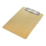 Bloc - notes en m�tal - porte - documents pour le rangement de bureau, dor�, disponible en tailles s, ...