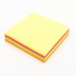 Bloc - notes en papier auto - adhsif de qualit de luxe, 20 pages, une couleur, bloc - notes, signet, ...