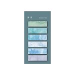 Bloc - notes en papier autocollant kawaii, 120 feuilles, papeterie fournitures scolaires, feutres adhsifs, ...