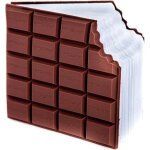 Bloc note, post it rigolo, 1 bloc de 80 notes repositionnables chocolat, 1 pi�ce