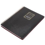 Bloc - notes a spirales premium 2023 - organiseur mensuel et horaire, durable, el�gant, cadeau id�al ...