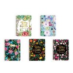 Bloc - notes en spirale a5 pour hommes et femmes, planificateur, page avec date, carnet de notes, cadeau, ...