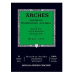 Bloc de papier aquarelle 300 g sur m grain fin