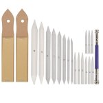 Bloc de papier de verre pour peinture a crayon, outil de dessin, pour aff�tage a crayon, pointeur, pour ...