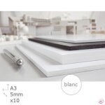 Boite de 10 cartons plume 5 mm a3 - transotype