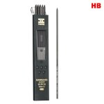 Boîte de 10 crayons graphite 2b / hb, recharge de crayon automatique, pour les etudiants, ecriture continue, ... Boîte de 10 crayons graphite 2b / hb, recharge de crayon automatique, pour les etudiants, ecriture continue, ...