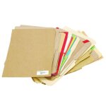 Boite 100 feuilles etiquettes blanches avec marges - laser / jet d'encre / photocopieurs - 105x72 mm ...