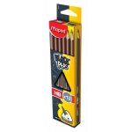 Bo�te de 12 crayons graphite hb maped graphite black'pep's - mine r�sistante