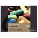 Bo�te de 15 demi - pastels tendres rembrandt assortiment