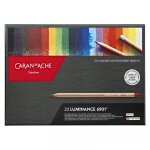 Boite de 20 crayons de couleur luminance 6901 caran d'ache Boite de 20 crayons de couleur luminance 6901 caran d'ache