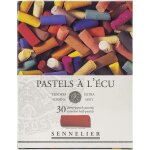 Bo�te de 30 demi - pastels a l'�cu - assortiment - sennelier