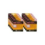 Boîte de 500 pastilles adhésives panodia double - face naturel Boîte de 500 pastilles adhésives panodia double - face naturel