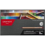 Boite de 76 crayons de couleur luminance 6901 caran d'ache