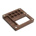 Bote a aquarelle en bois portable, mini album noir africain, palette de peinture acrylique, fournitures ...