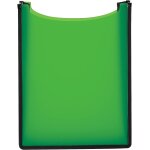Bote de classement a4 - cartable vert transparent - ouverture sur le dessus - en plastique - pour classeurs ...